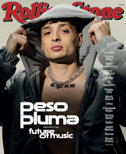 PESO PLUMA - Rolling Stone Magazine - April 2024 - BRAND NEW - Picture 1 of 1