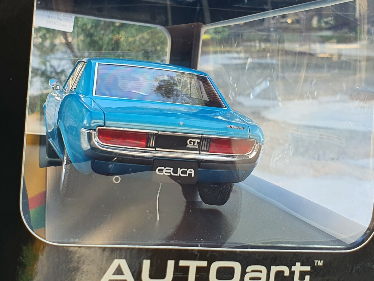 1:18 Toyota Celica 1600 GT TA22 1976 Blue By AutoArt 78782