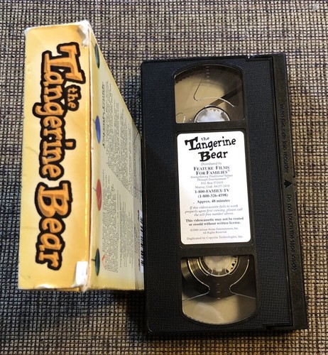 The Tangerine Bear VHS 2000 Feature Films For Families Parents Guide Discussions - Picture 6 of 7