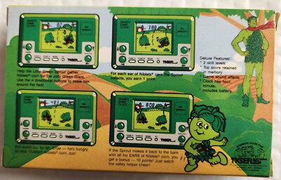 Tiger Electronics Vintage LCD Game Go Sprout Green Giant | eBay