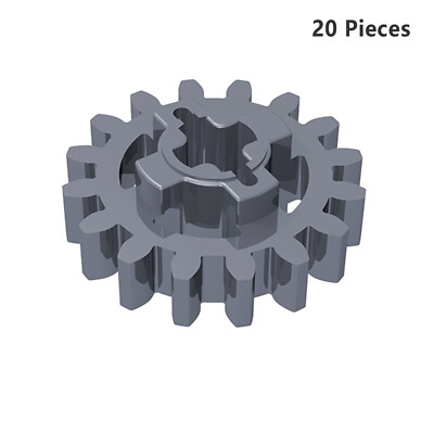 94925 Technic Gear 16 Tooth Reinforced Black GEAR WHEEL Z16 Good