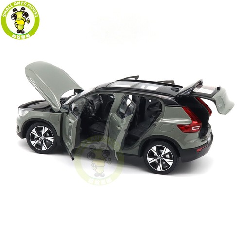 1/18 Volvo XC40 Recharge Electric Car Green Diecast Model Toy Car Friends Gifts - Picture 7 of 15