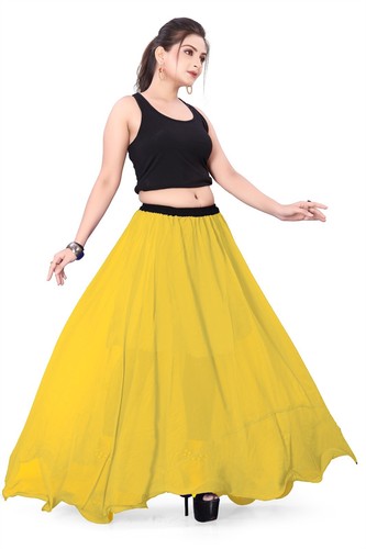 Ballet Dance Wear Half Circle skirt Belly Dance Chiffon Casual Party Wear C13 - Picture 156 of 156