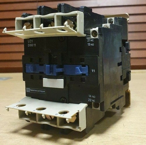 Neu Telemecanique LC1D8011 Magnetschütz 110A LC1-D8011 ** KEINE BOX 48 V Spule