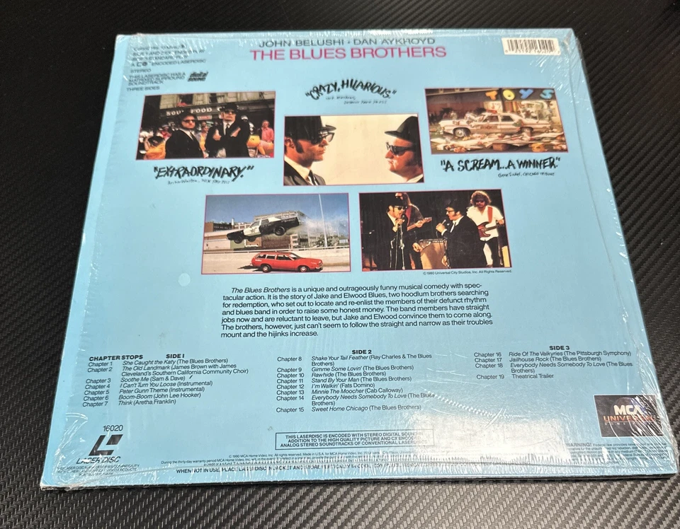 The Blues Brothers- Laserdisc - Bild 3 von 3