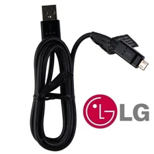 Genuine LG Micro USB Charging & Sync Cable - Black