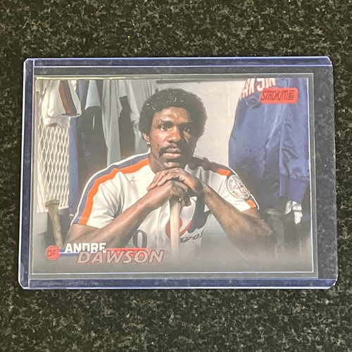 Andre Dawson Red Foil Topps Stadium Club Baseball 2023 Montreal Expos No.294 - Picture 2 of 3