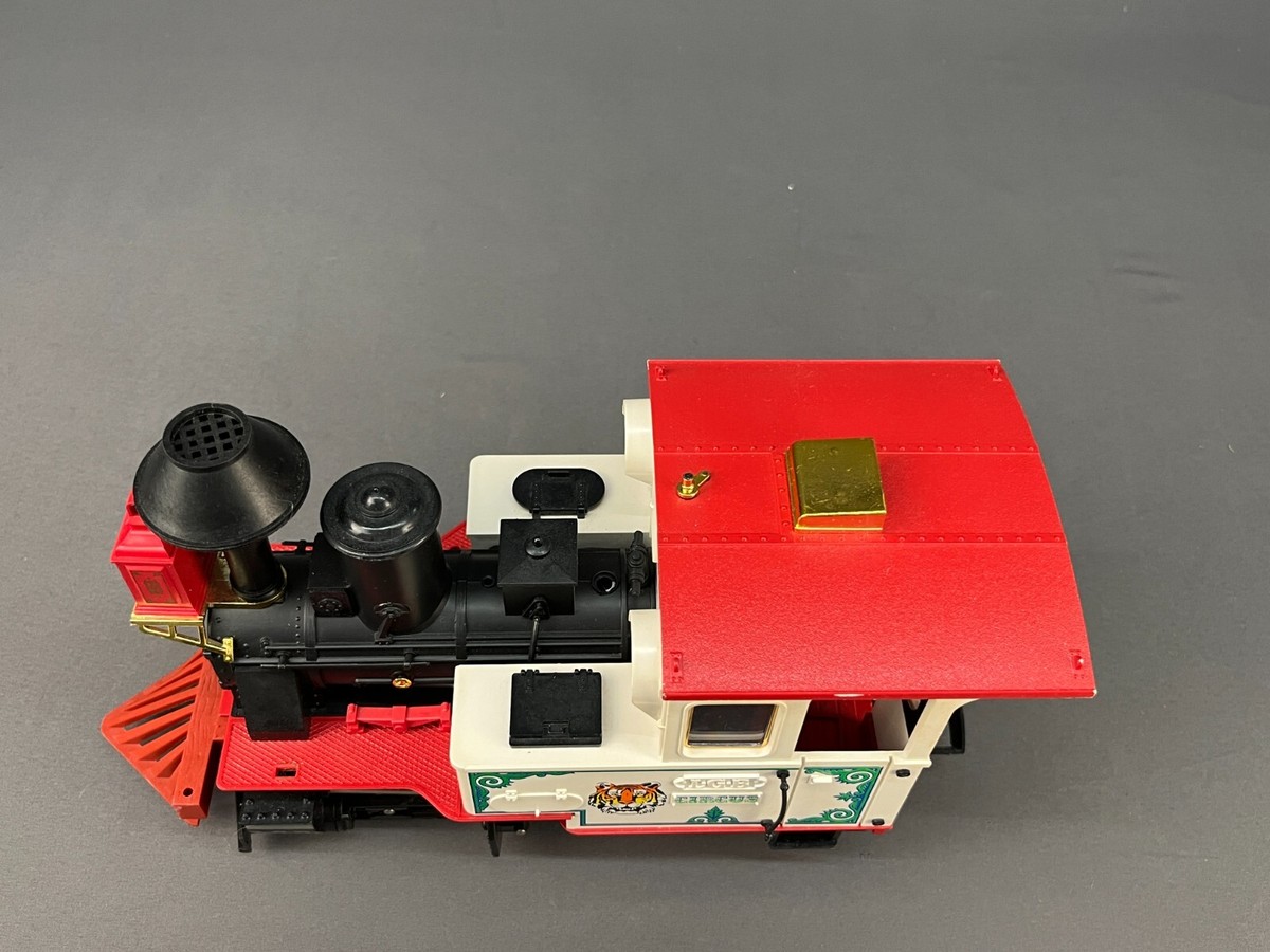 LGB 24171 CIRCUS 0-4-0 STEAM ENGINE Plus 3 Cars + Extras | eBay LGB 24171 CIRCUS 0-4-0 STEAM ENGINE Plus 3 Cars + Extras | eBay
