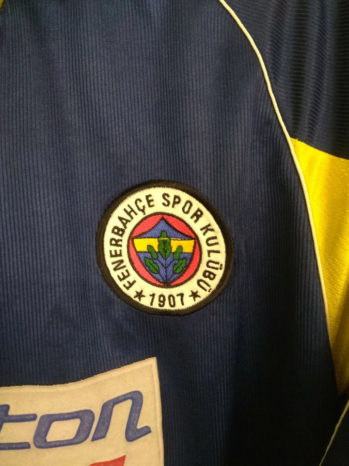 Camiseta Fenerbahce 2000/01 Visitante MEDIANA Camiseta Hombre Fútbol Adidas ig93 Foto 3 de 4