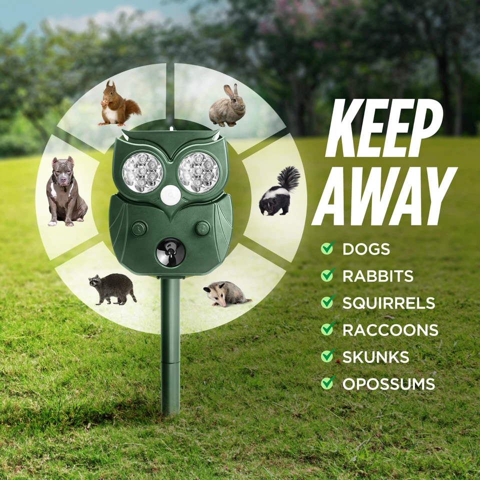 Guard Dog Ultrasonic Animal Repeller – Waterproof Pest Deterrent for Outdoor Use - Image 3 of 4