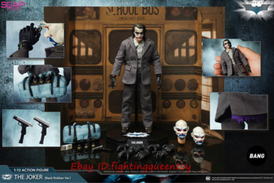 SoapStudio 1/12 The Joker Bank Robber Ver. Batman Figure INSTOCK