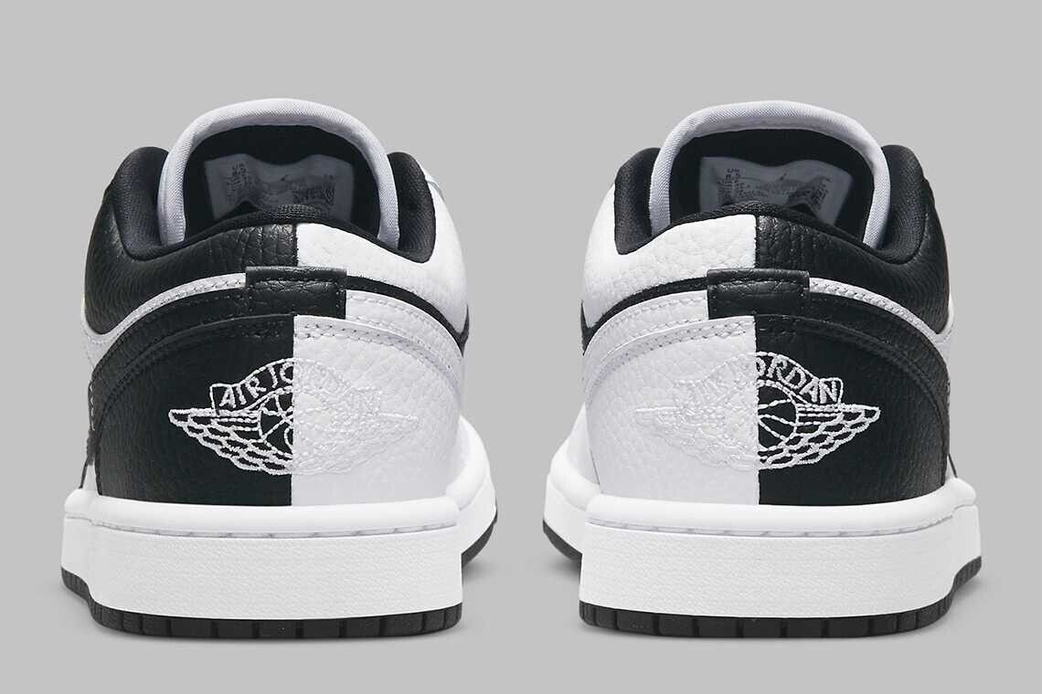 Nike WMNS Air Jordan 1 Low Homage BLACK×WHITE DR0502-101 New Nike WMNS Air Jordan 1 Low Homage BLACK×WHITE DR0502-101 New