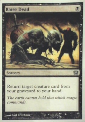 Raise Dead - 9th Edition: #156, Magic: The Gathering Nm R39