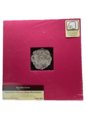 Recollections 8.5 x 11 Scrapbook 3Ring Binder Album Protectors Pink 10 Pages