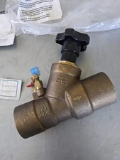 NEW NIBCO 2 INCH S-1810-LF BALANCING VALVE BRASS LEAD FREE W/ SOLDER ENDS
