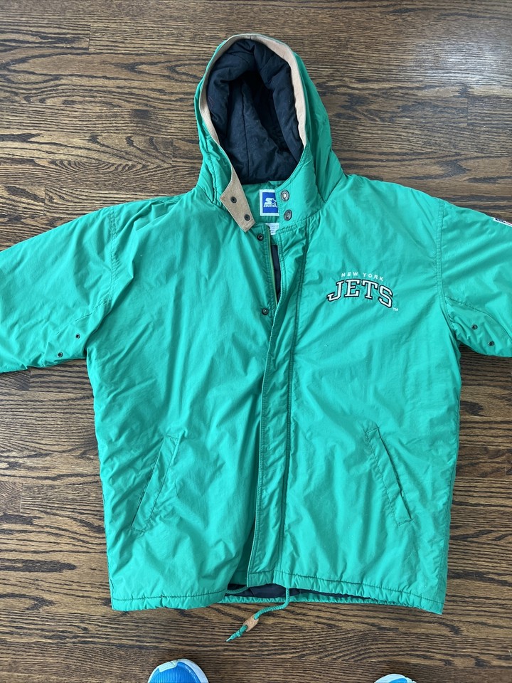 Retro 1990’s NY Jets Starter Jacket Large eBay