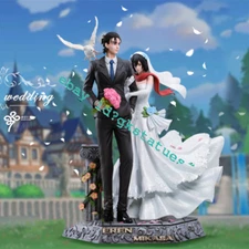 LC Studio Attack on Titan Wedding Resin Statue in stock Mikasa Eren Jaeger 37cm