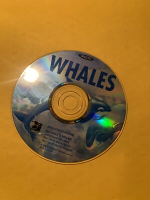 Mars Software Whales Mac/pc 1998 - Pre-owned Disc Only 