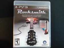 Rocksmith PS3 Complete, Tested, Sanitized, Adult Owned, Free Ship CAN