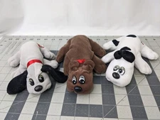 Tonka Pound Puppy Dog Puppies 8 Inch Lot of 3 Rumple Skins Stuffed Animal Toy #2