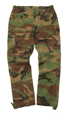 Polo Ralph Lauren Big & Tall Men's Green Multi Camo Utility Cargo