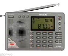 TECSUN PL-380 Grey Color DSP PLL World Band Radio ENGLISH VERSION