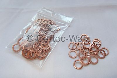 DIN7603A 20x26x1.5 Anello Di Tenuta In Rame - Foto 3