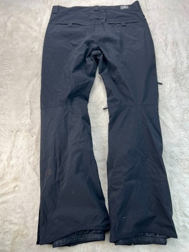 686 Six Eight Six infiDRY Ski Snow Pants Mens XL Black 5k Lightweight Warmth - Picture 4 of 23