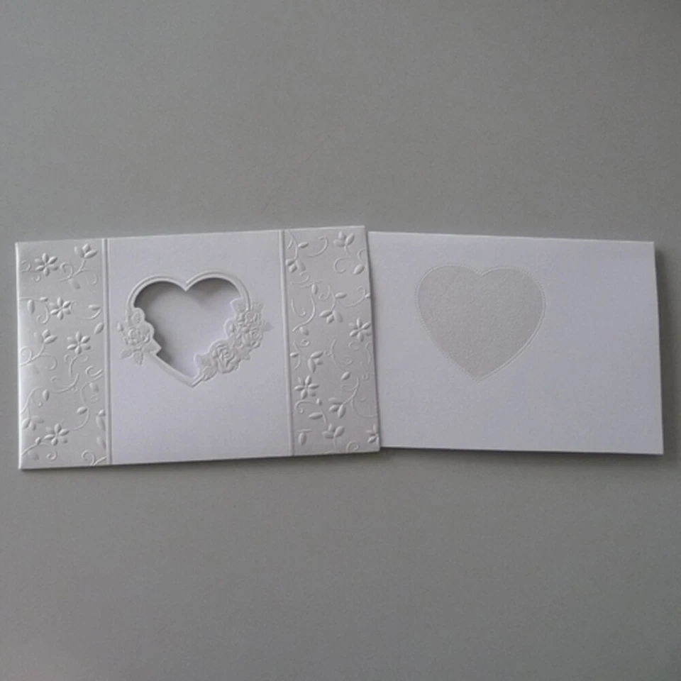 Inviti Ringraziamento Matrimonio Annuncio Save The Date Con Busta 5x #3 - Immagine 3 di 4