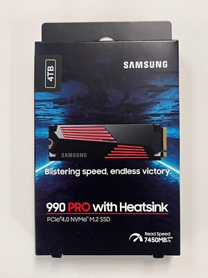 SAMSUNG SSD　990PRO MZ-V9P4T0B-IT /4TB 4TB SSD - Ultra-Fast NVMe™ Storage - 990 PRO | Samsung US