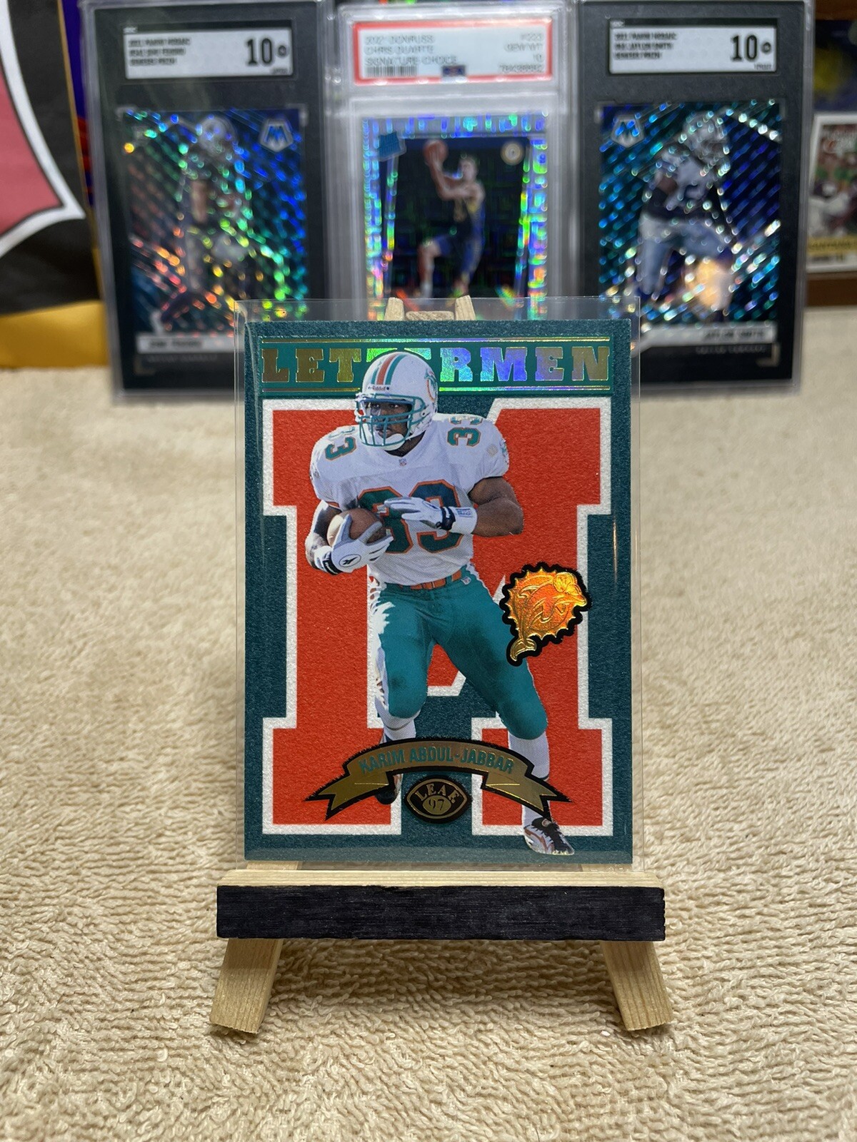 1997 Donruss Leaf Lettermen Karim-Abdul Jabbar /1000
