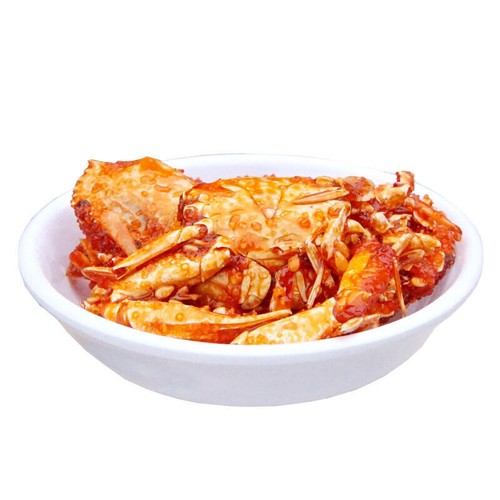 Cangrejo de mar picante 11 g * 20 paquetes de mariscos instantáneos cangrejo bebé picante # - Imagen 4 de 5