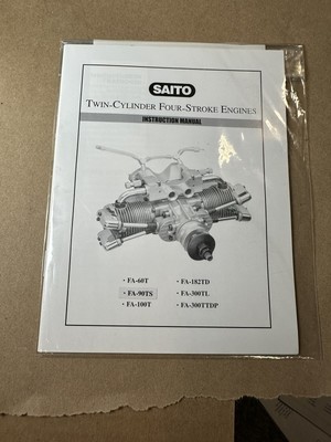ラジコン飛行機 SAITO FA-182T D 4ストローク ツインエンジン FA-182TD | 製品案内 | SAITO SEISAKUSHO CO., LTD.