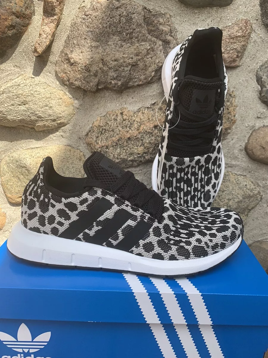 Stock Adidas Women Swift Run Leopard Cheetah Shoes | eBay