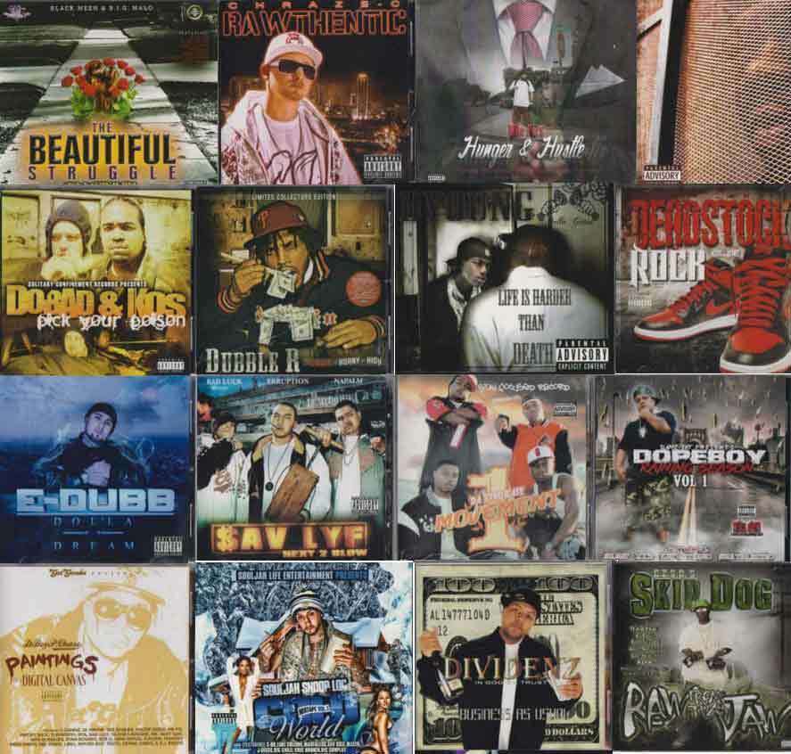 #$ West California Arizona Colorado Nevada G-Funk Rare Rap (Build CD Lot) !@