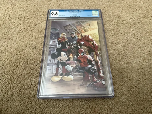 Marvel Comics #1000 Ramos D23 Virgin Variant CGC 9.6 2019 Disney Mickey Mouse