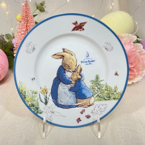 Beatrix Potter Peter Rabbit Easter Spring Bunny Salad Dessert Plates Set 2 New - Picture 4 of 5