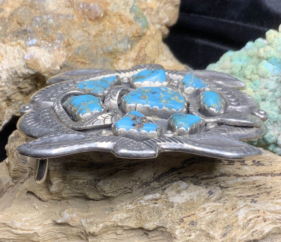 Vintage 1940's Zuni “Juan De Dios” Sterling Silver Vintage 1940's Zuni “Juan De Dios” Sterling Silver