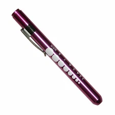 Professional Medical Diagnostic Penlights With Pupil Gauge Purple
