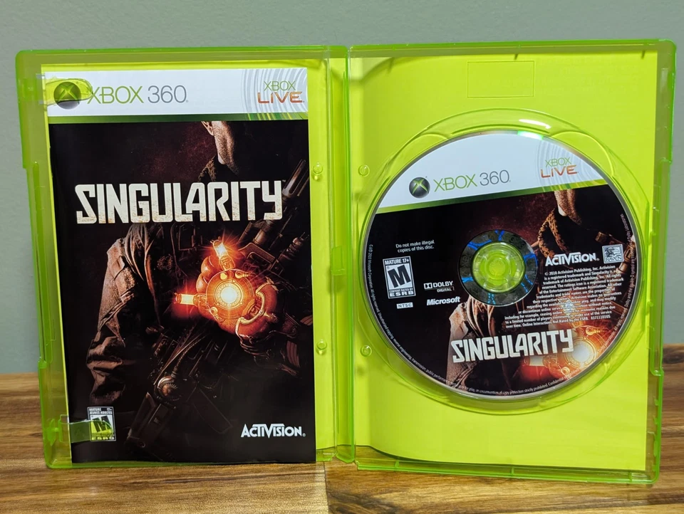 Singularity (Microsoft Xbox 360, 2010) CIB - Tested - Near Mint Disc! - Image 4 of 4