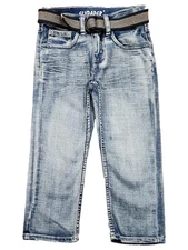 Flypaper Boys Blue Jeans Straight Leg Stretch Denim Size 4