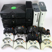Xbox Classic 360 Konsole weiß schwarz Original Controller Remote Defekt Sammlung