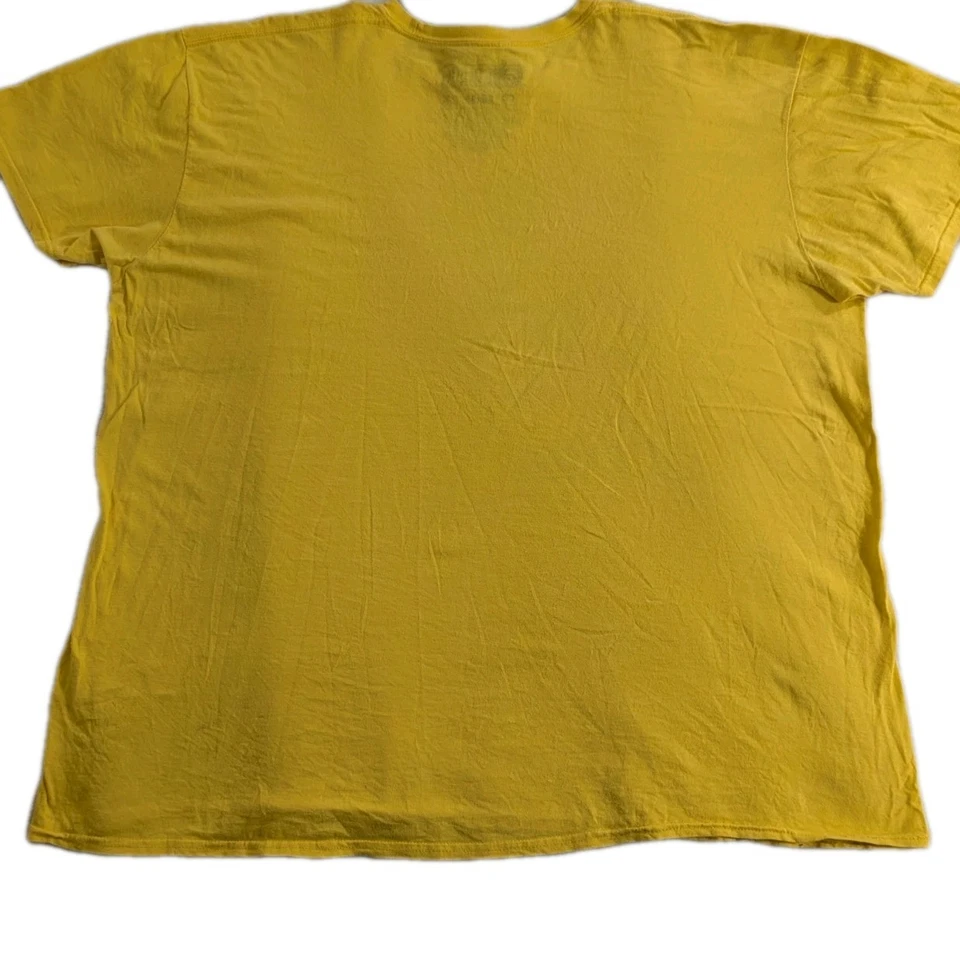 One Piece - Camiseta para hombre talla 2Xl - Luffy delante de un sol rojo - Amarilla  Foto 4 de 4