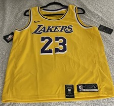 Nike LeBron James Icon Edition Swingman Men's Jersey LA Lakers New With Tags