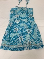 Lilly Pulitzer Vintage Lela Henley Tank Dress Women's size 8