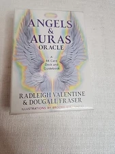 Angels & Auras Oracle: A 44-Card Deck and Guidebook Cards Brand New 