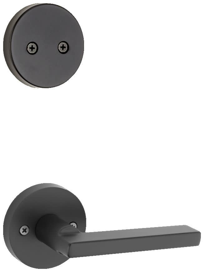 Kwikset Halifax Dummy Interior Pack in Black - 973HFLRDTV1