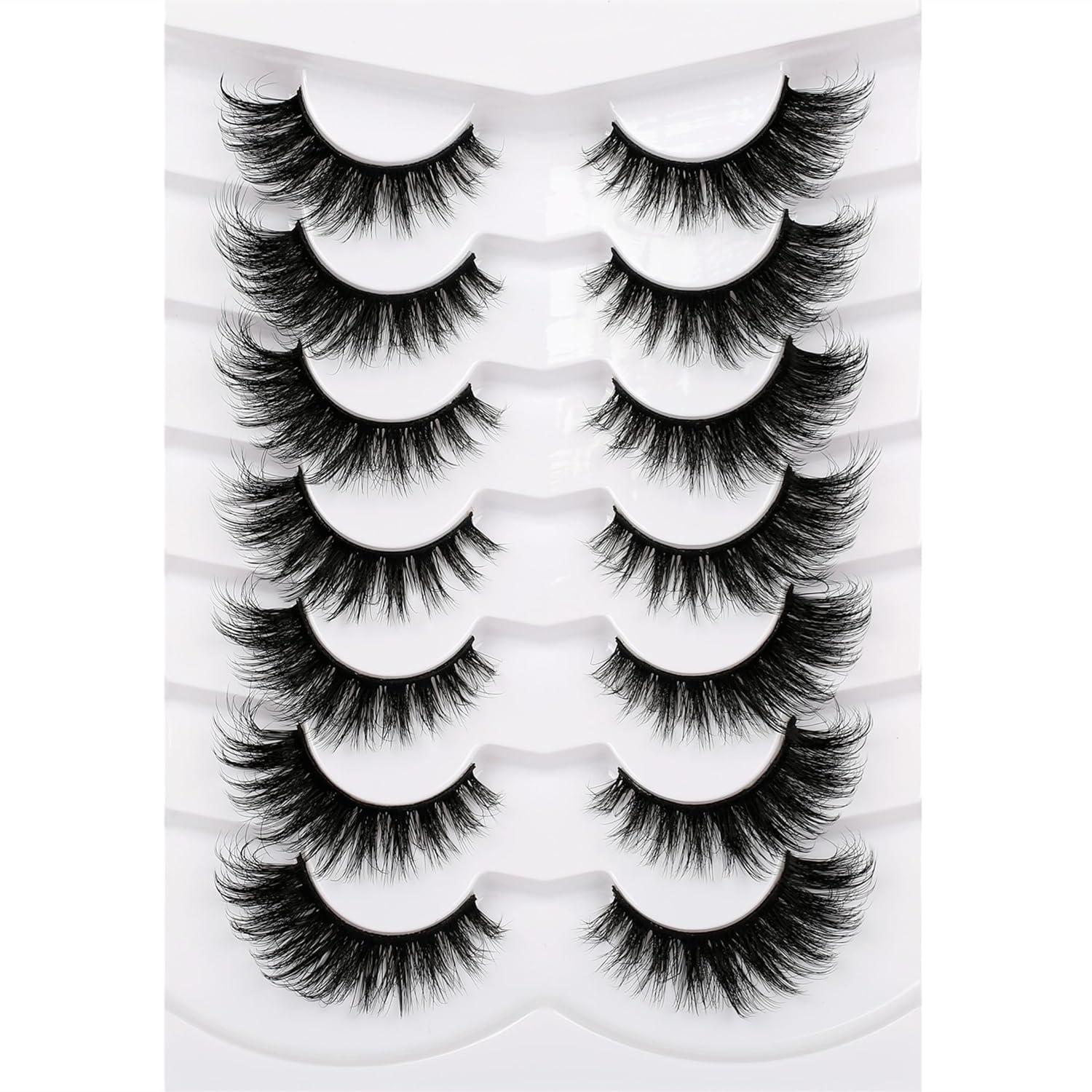 Dramatic 18MM Cat Eye False Lashes for Winged Fluttery Volume