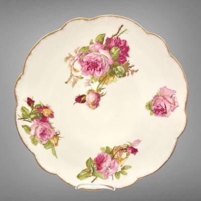 1900 Limoges France AKCD Hand Painted Porcelain Gold Trim China