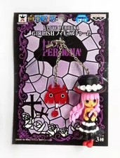 Key chain/mascot (character) Perona (hat/open mouth) I LOVE PERHONA GIRLISH